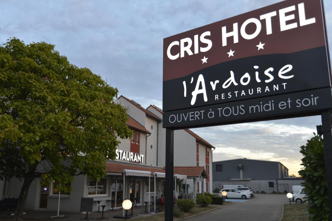 Logis Cris Hotel Et Restaurant, Lyon Sud-Est Corbas Esterno foto