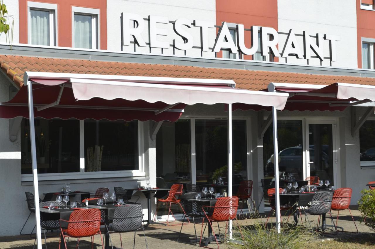 Logis Cris Hotel Et Restaurant, Lyon Sud-Est Corbas Esterno foto