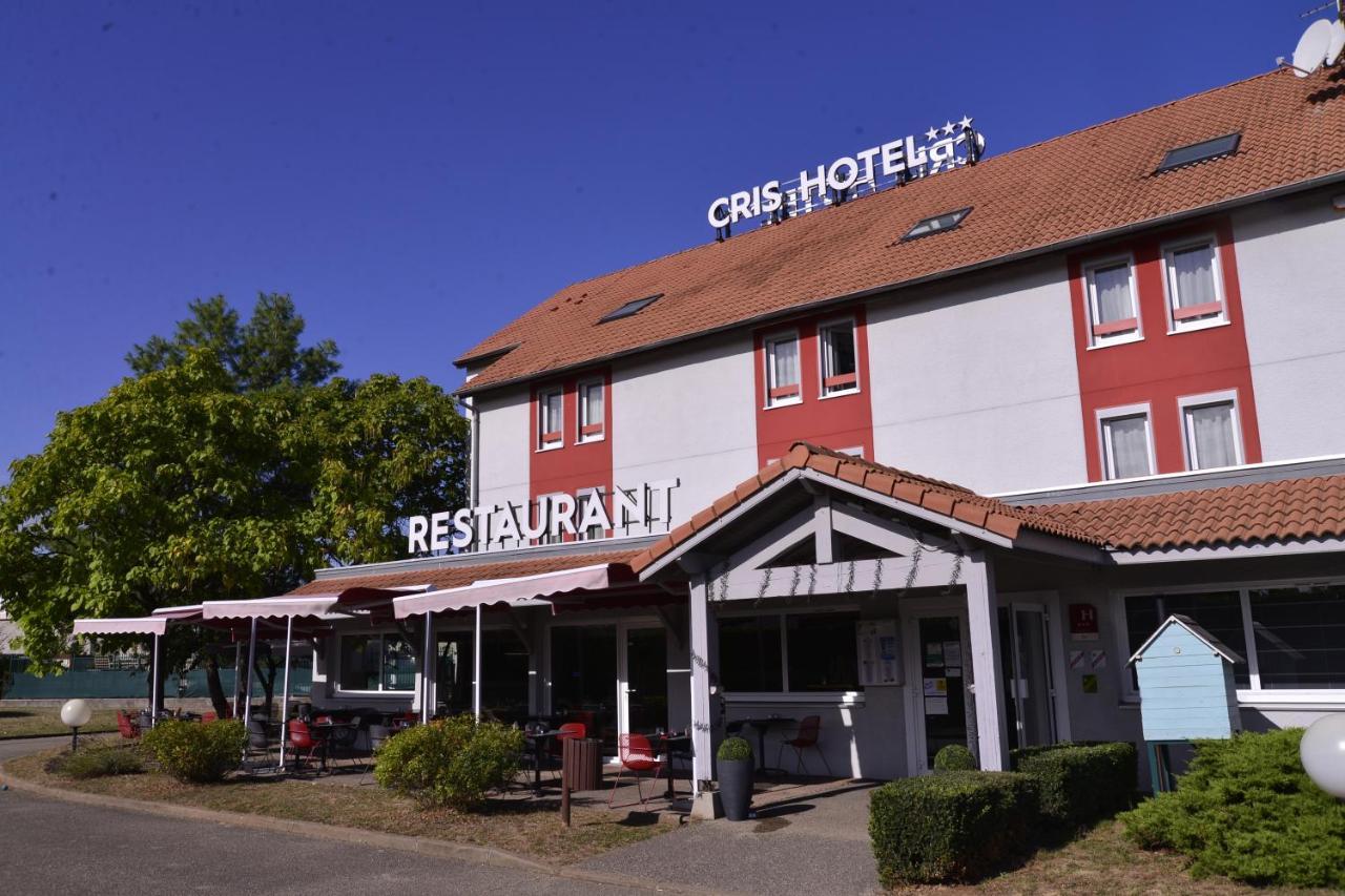 Logis Cris Hotel Et Restaurant, Lyon Sud-Est Corbas Esterno foto
