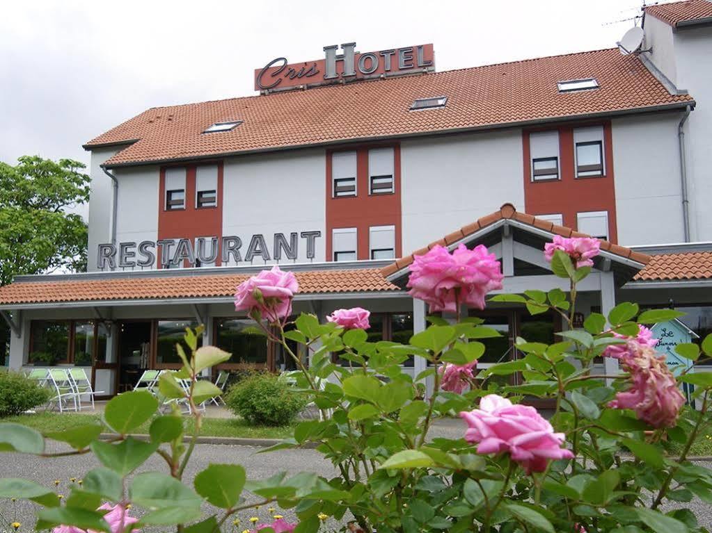 Logis Cris Hotel Et Restaurant, Lyon Sud-Est Corbas Esterno foto